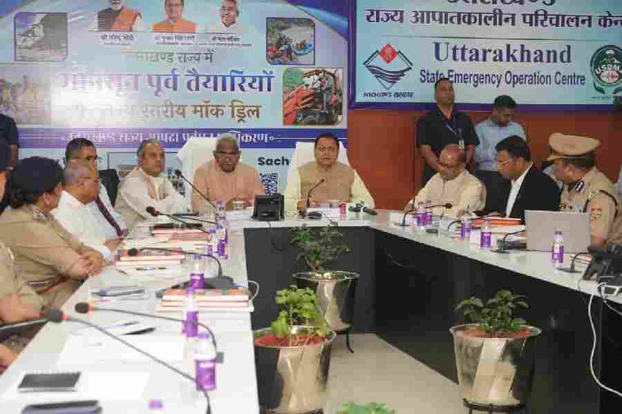 मुख्यमंत्री ने राज्य स्तरीय मानसून पूर्व मॉक ड्रिल में अधिकारियों को दिए प्रभावी आपदा प्रबंधन के निर्देश