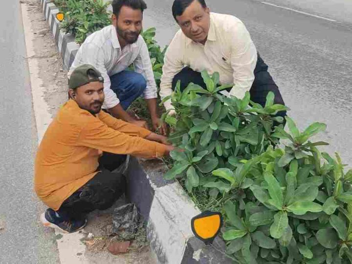 सीएम पुष्कर सिंह धामी के विजन को मिली रफ्तार, बंशीधर तिवारी के नेतृत्व में हरा-भरा हो रहा दून, कार्यालय जाते समय पौधरोपण अभियान पर पड़ी नजर, उपाध्यक्ष बंशीधर तिवारी ने रुककर परखी हरियाली की जमीनी हकीकत