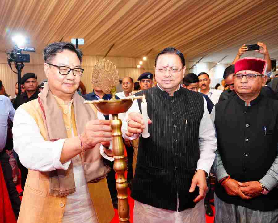 मुख्यमंत्री धामी एवं केंद्रीय मंत्री किरेन रिजिजू ने किया छठे ‘‘लोक संवर्धन पर्व’’ का शुभारंभ, लोक संवर्धन पर्व के आयोजन में केंद्र के साथ साझेदारी करने वाला उत्तराखंड बना देश का पहला राज्य