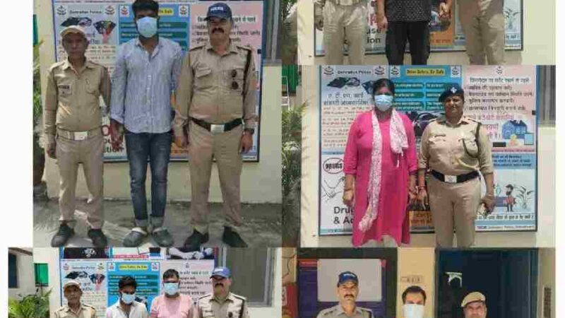 वारंटियों के विरूद्ध दून पुलिस की ताबडतोड कार्यवाही, अलग-अलग थाना क्षेत्रों में पुलिस द्वारा 12 वारंटियों को किया गिरफ्तार
