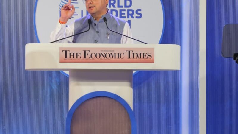 मुख्यमंत्री ने “The Economic Times World Leaders Forum 2026” कार्यक्रम में किया प्रतिभाग, विकास, निवेश और सुशासन से अग्रणी बन रहा उत्तराखण्ड
