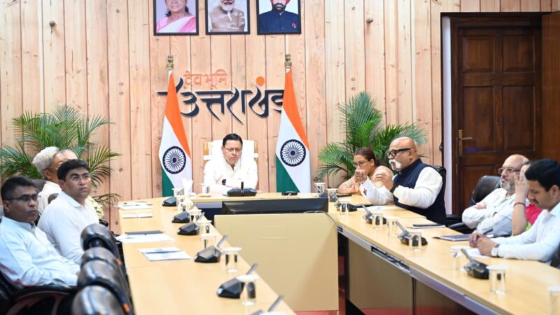 मुख्यमंत्री धामी ने उत्तराखंड क्रीड़ा विश्वविद्यालय(Sports University )गौलापार के निर्माण कार्यों की समीक्षा की गुणवत्ता से कोई समझौता नहीं, सभी कार्य तय समय में पूर्ण हों: मुख्यमंत्री