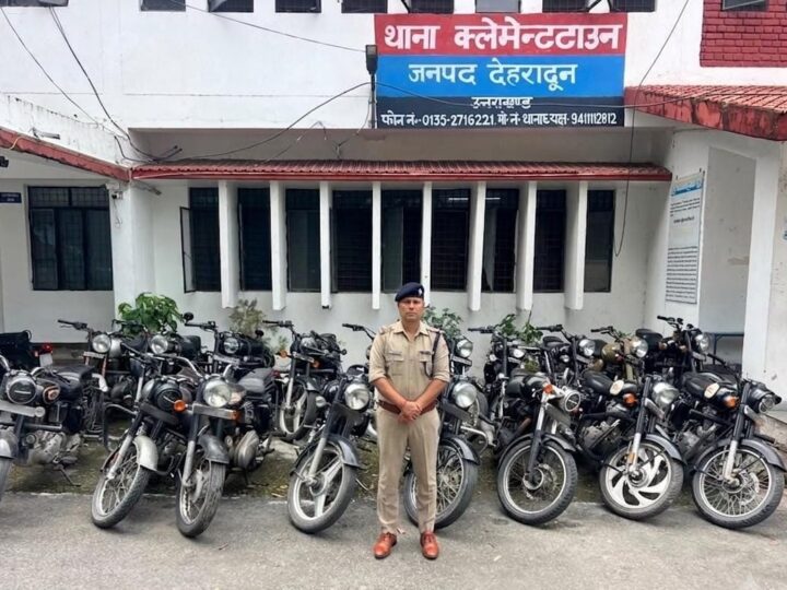 मॉडिफाइड साइलेंसर लगी 21 रॉयल इनफील्ड बुलेट व शीशों पर काली फ़िल्म लगी 03 थार/ स्कार्पियो को पुलिस ने किया सीज़