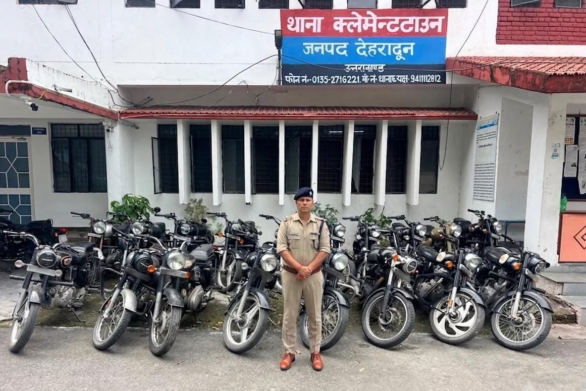 मॉडिफाइड साइलेंसर लगी 21 रॉयल इनफील्ड बुलेट व शीशों पर काली फ़िल्म लगी 03 थार/ स्कार्पियो को पुलिस ने किया सीज़