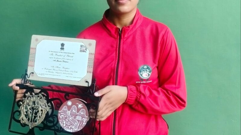 राष्ट्रपति भवन के एट होम रिसेप्शन के लिए अल्मोड़ा की गर्विता भाकुनी का चयन, देशभर से कुल पांच युवा आपदा मित्र कैडेट्स का हुआ है चयन