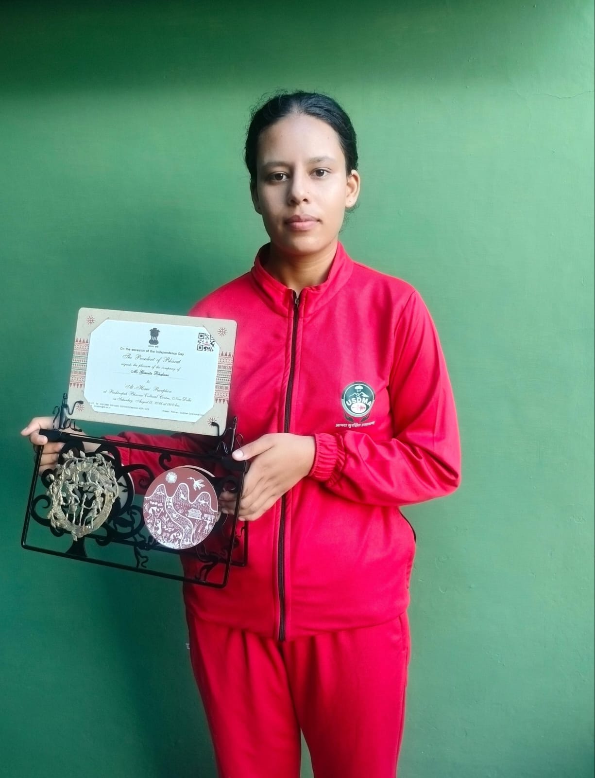 राष्ट्रपति भवन के एट होम रिसेप्शन के लिए अल्मोड़ा की गर्विता भाकुनी का चयन, देशभर से कुल पांच युवा आपदा मित्र कैडेट्स का हुआ है चयन