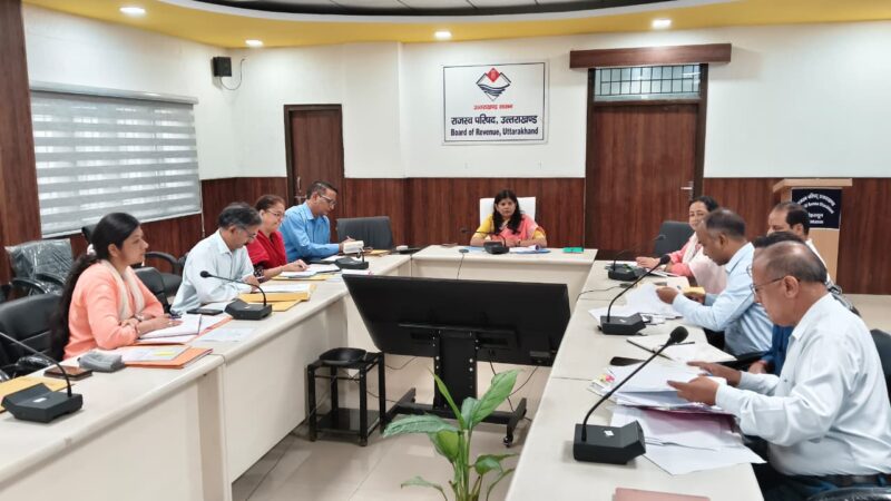 राजस्व पुलिस एवं भूलेख सर्वेक्षण संस्थान, अल्मोड़ा का होगा सुदृढ़ीकरण एवं आधुनिकीकरण: आयुक्त एवं सचिव राजस्व परिषद