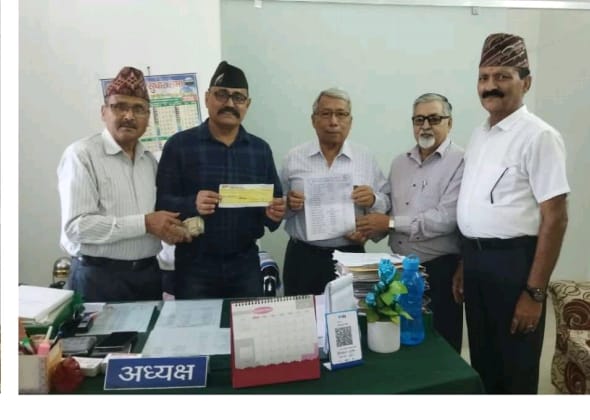 नेपाल आपदा पीड़ितों के लिए सहायता राशि जुटाई