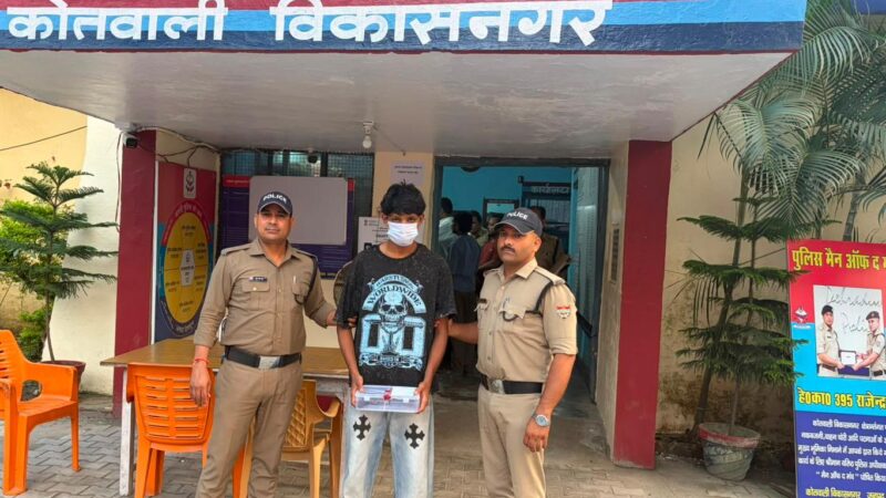 दबंग दिखने का शौक ले पहुँचा सलाखों के पीछे, अवैध देशी तमंचे के साथ 1 अभियुक्त को दून पुलिस ने किया गिरफ्तार