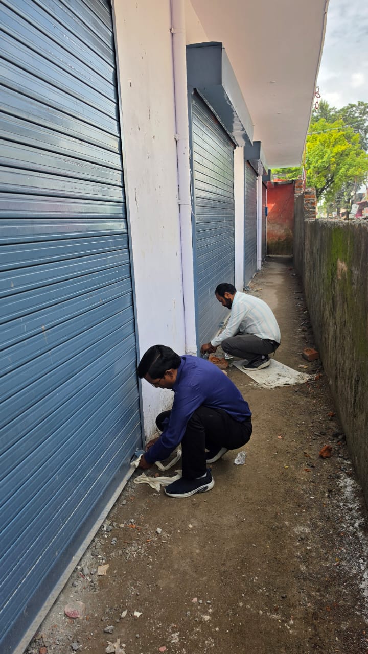 अवैध निर्माण और व्यावसायिक गतिविधियों के खिलाफ लगातार जारी है एमडीडीए का अभियान, 2 भवन सील