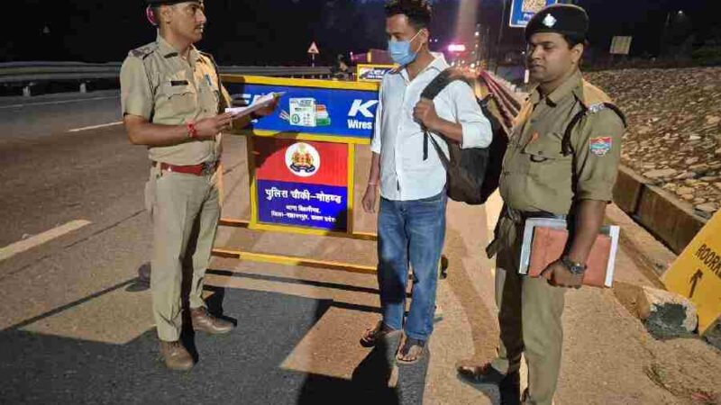 गुण्डा अधिनियम के तहत 1 आदतन अपराधी को ढोल नगाडे बजाकर दून पुलिस ने किया तड़ीपार