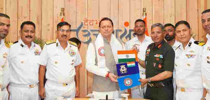 भारतीय तटरक्षक बल के इतिहास में पहली बार 7,000 मीटर से अधिक ऊंचाई वाली पर्वत चोटी का सफल आरोहण, मुख्यमंत्री ने दी बधाई