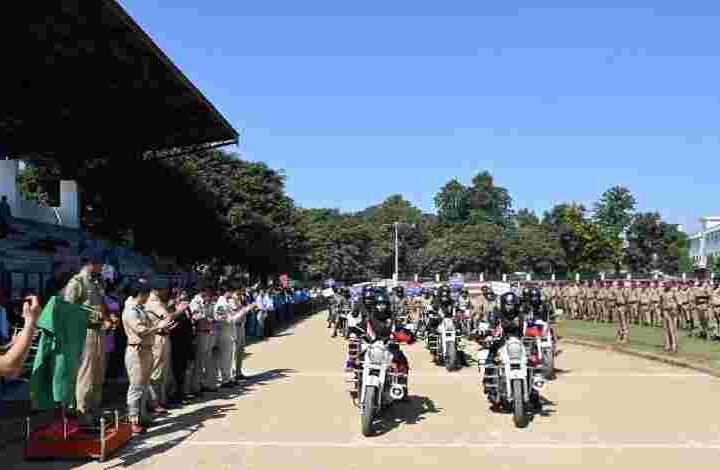 राष्ट्रीय एकता दिवस-2026: ‘Fight Against Drugs’ थीम पर पुलिस की राष्ट्रीय मोटरसाइकिल रैली को एडीजी लॉ एंड ऑर्डर ने दिखाई हरी झंडी, 31 अक्टूबर को एकता नगर (गुजरात) में राष्ट्रीय परेड में शामिल होगा दल