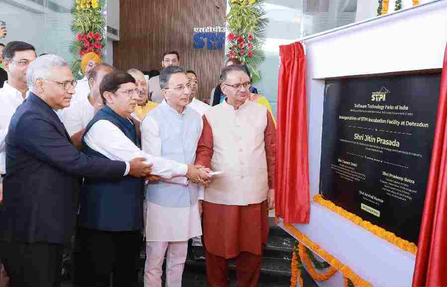 उत्तराखंड के प्रौद्योगिकी और स्टार्टअप इकोसिस्टम को सशक्त बनाने के लिए STPI की नई इन्क्यूबेशन फैसिलिटी का देहरादून में उद्घाटन, केंद्रीय राज्य मंत्री जितिन प्रसाद ने आईटी पार्क, देहरादून में नई सुविधा का किया उद्घाटन
