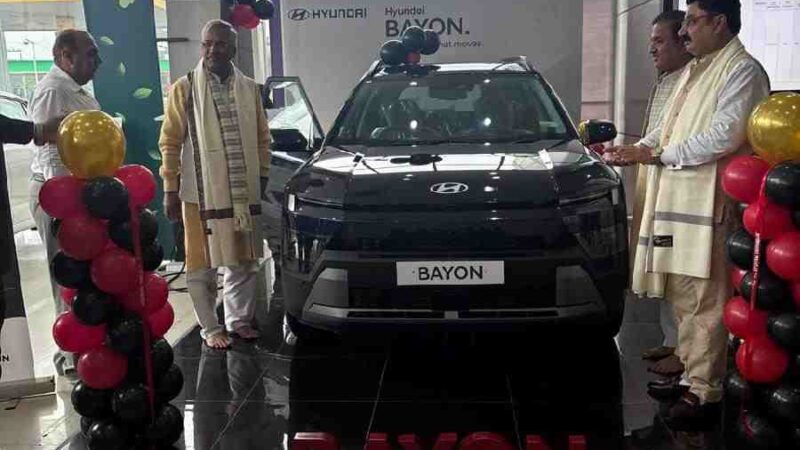 ​बीएम हुंडई (BM Hyundai) मोहबेवाला शोरूम में हुंडई की नई SUV ‘बेयॉन’ (BAYON) का भव्य अनावरण