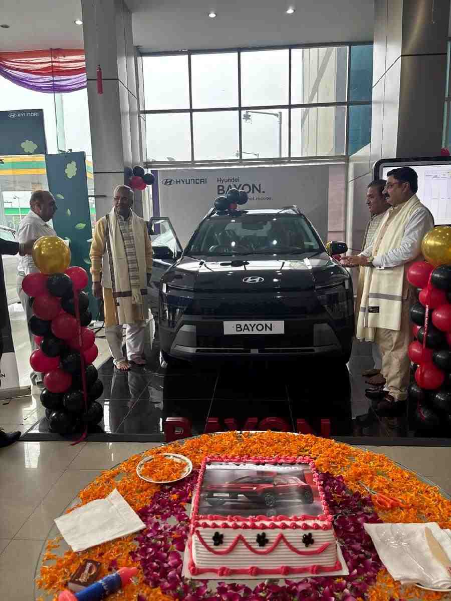 ​बीएम हुंडई (BM Hyundai) मोहबेवाला शोरूम में हुंडई की नई SUV ‘बेयॉन’ (BAYON) का भव्य अनावरण